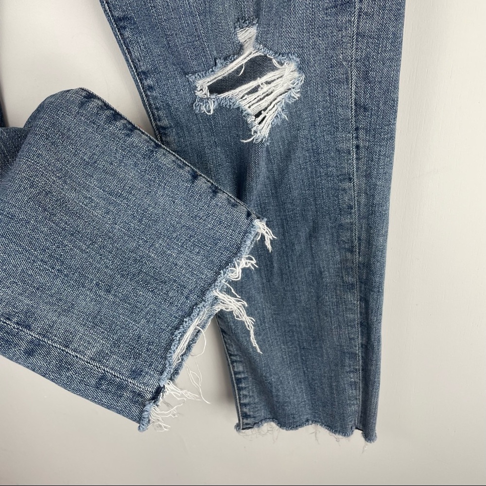 Abercrombie & Fitch Mens Rustin Athletic Slim Stretch Distressed Jeans Sz 30x30 - Picture 5 of 9
